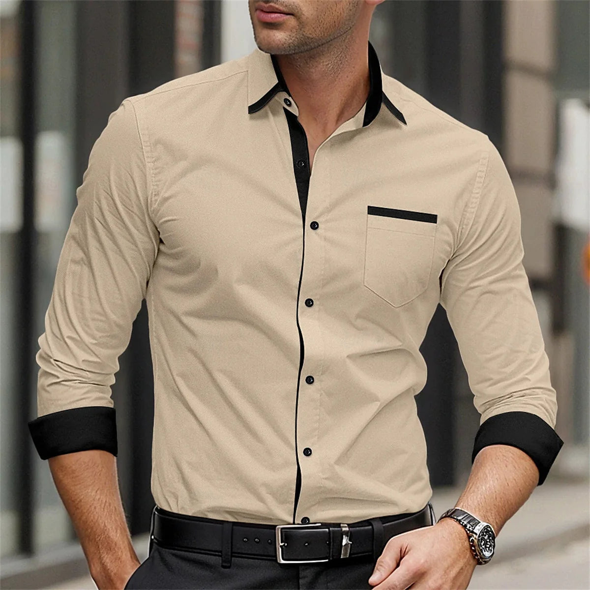 Smart Casual Pocket Shirt