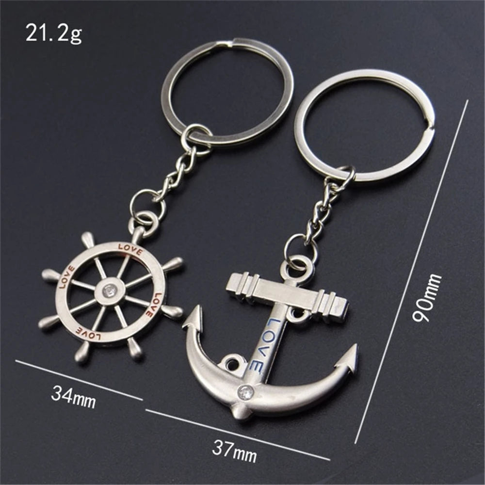I Love You Keychains Set