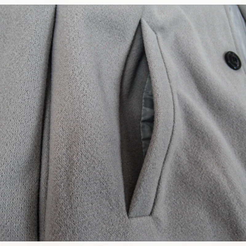 Men's Wool Streetwear Jacket