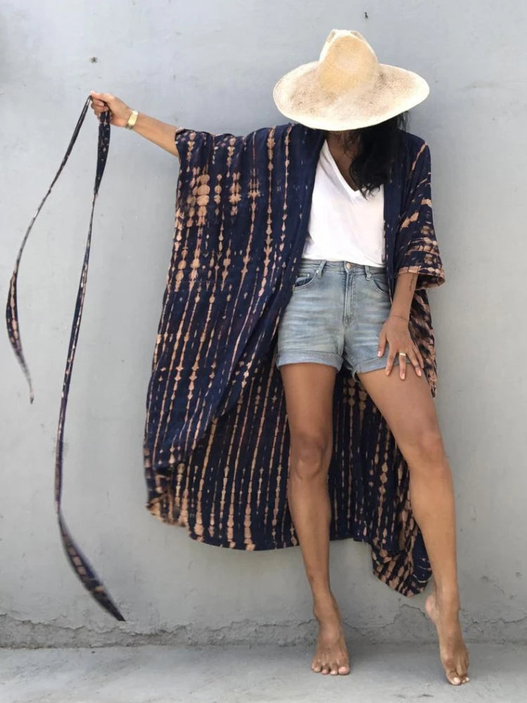 Swimwear Cover Cape Dress