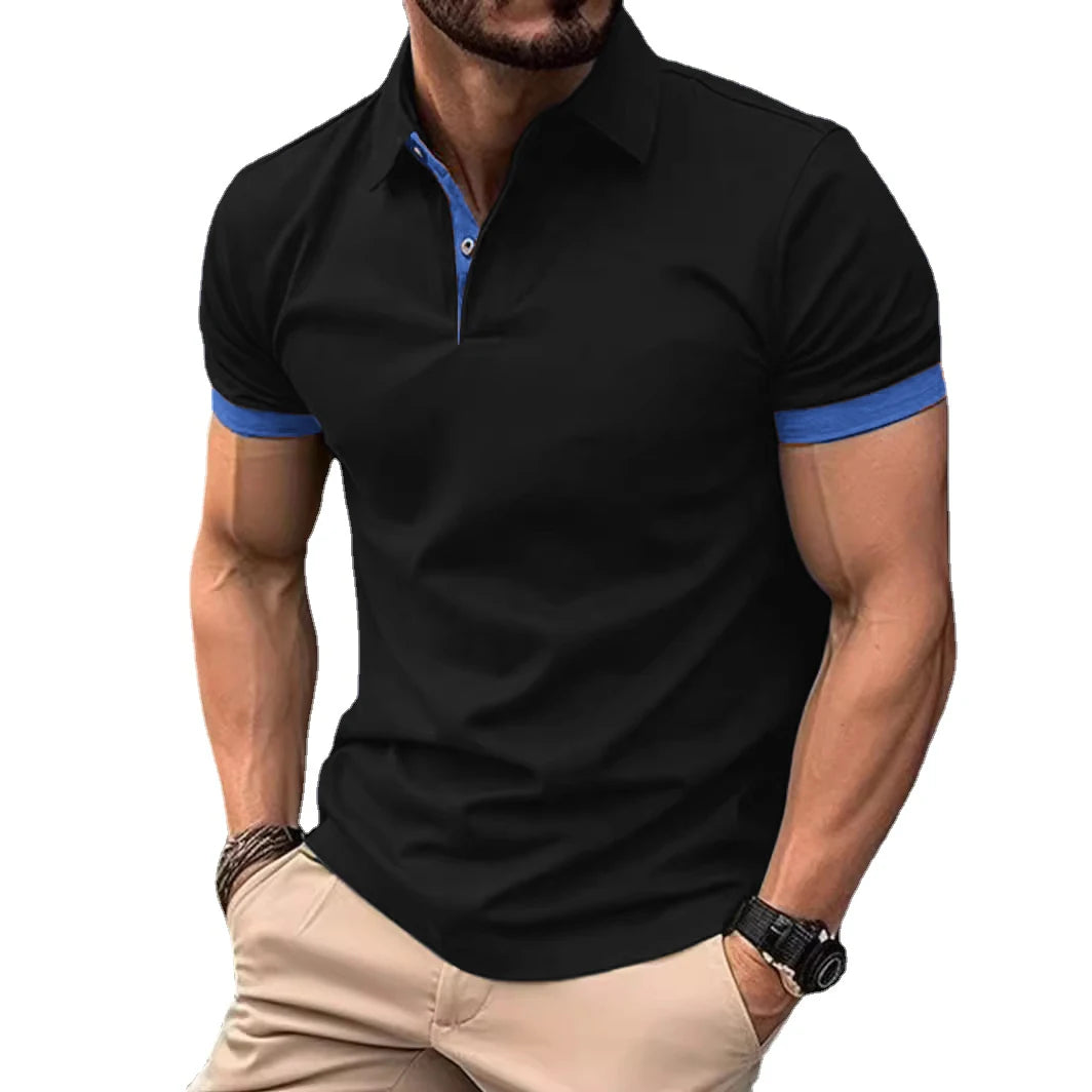 Solid Summer Casual Polo