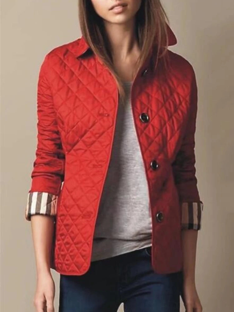 Elegant Quilted Winter Coat