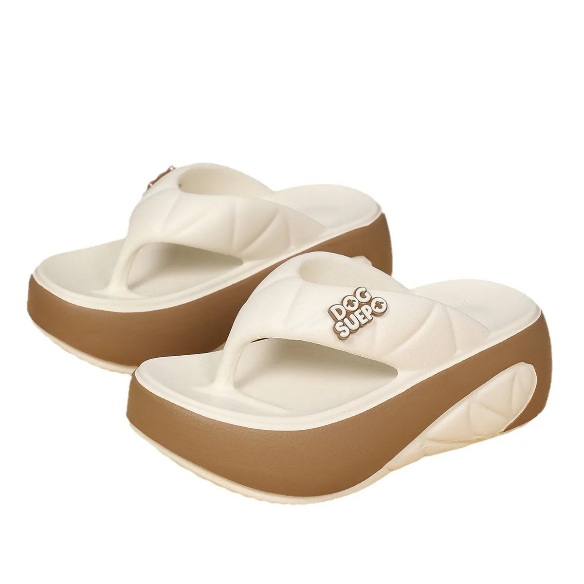 Women's Elevating Flip-Flops Sandals
