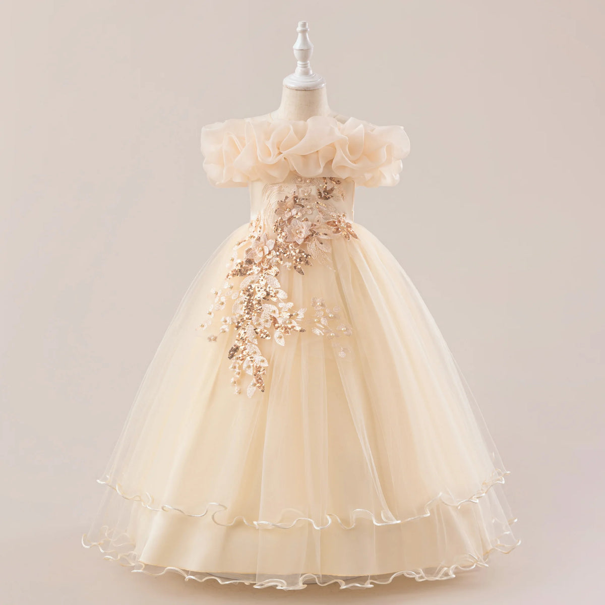 Princess Floral Pink Dress