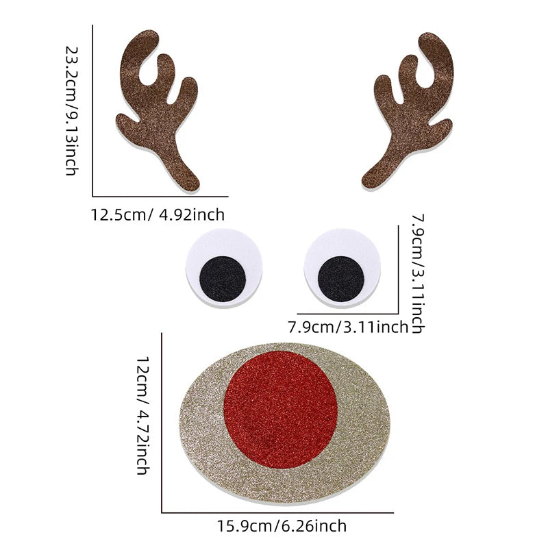 Christmas Door Stickers