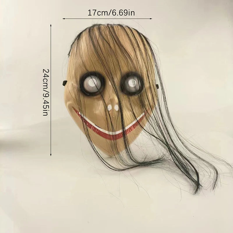 Long-Haired Horror Ghost Mask