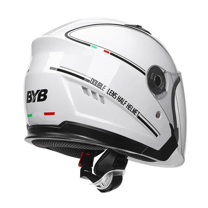 Open Face Motorcycle Helmet