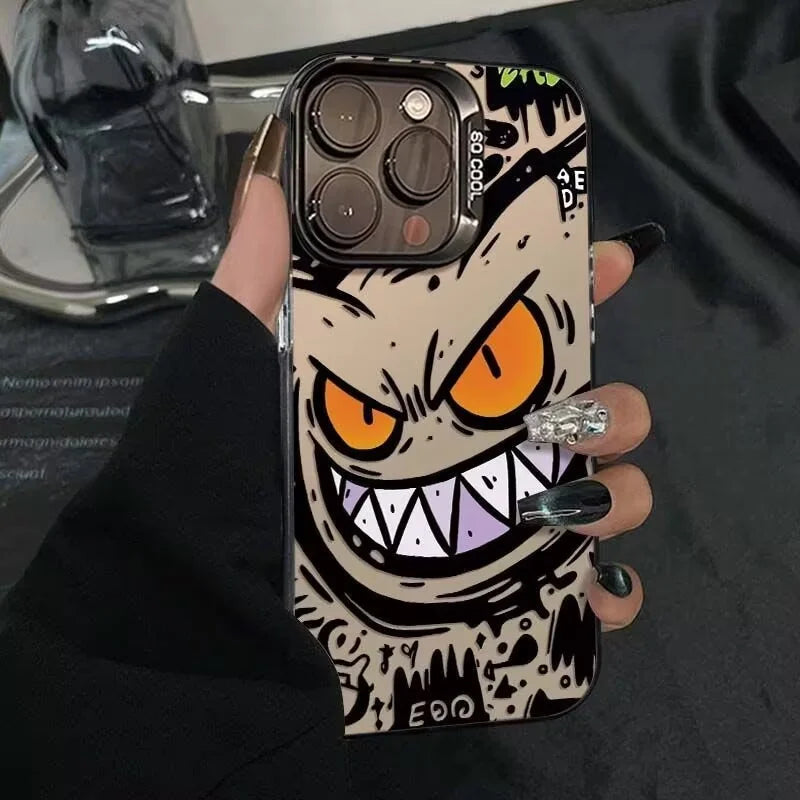 Pokémon Gengar Frosted Case for iPhone 17 Air | 17 Pro Max | 16 Pro Max | 16 Pro | 15 Pro Max | 15 Pro | 14 Plus | 14 Pro | 13 Pro | 12 Mini | 11 Pro Max