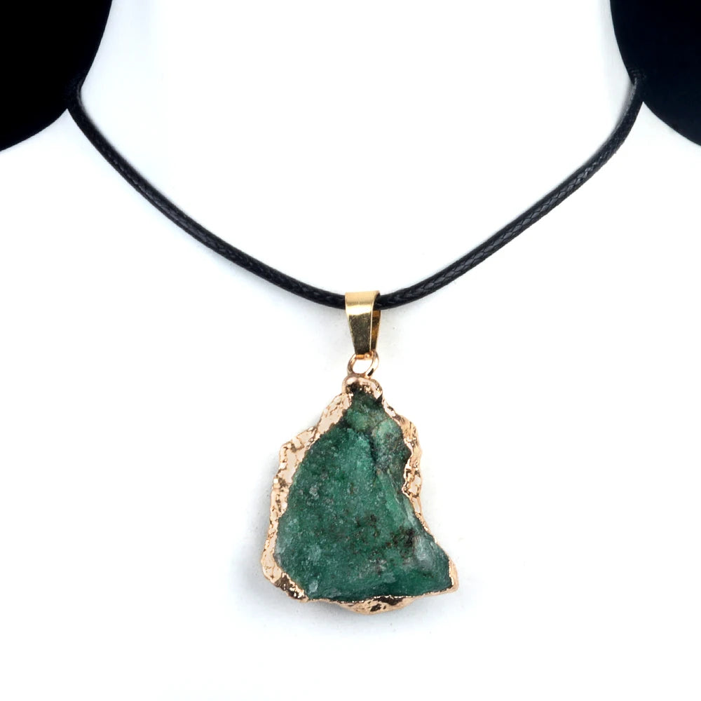 Irregular Natural Stone Pendant