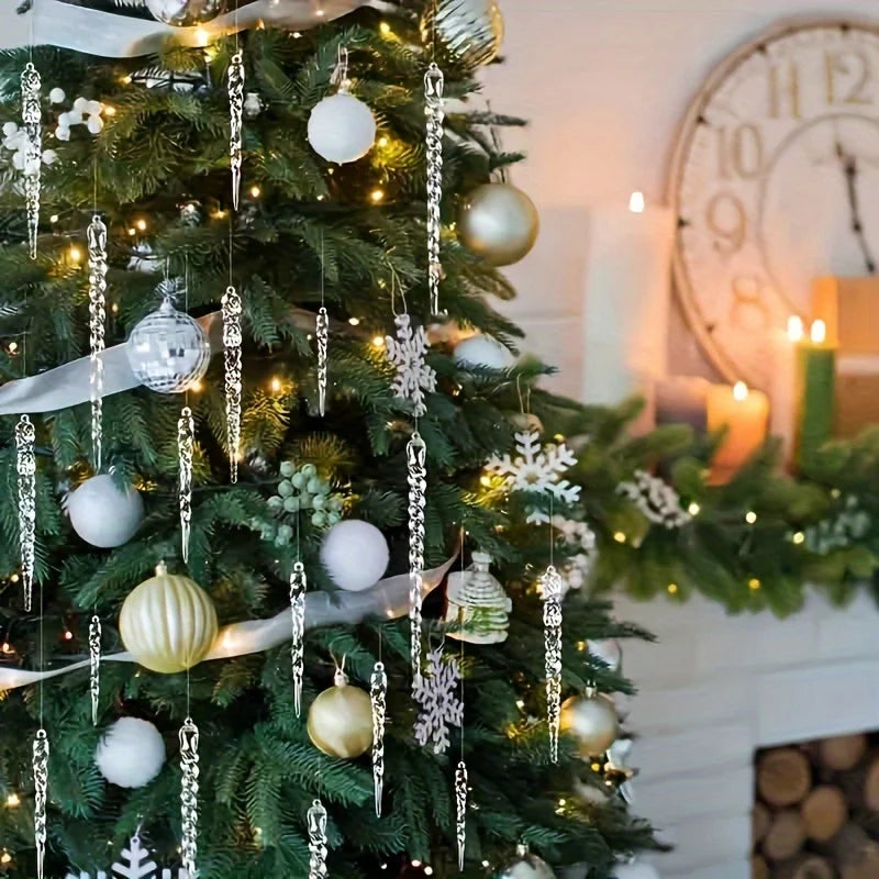 Crystal Clear Christmas Ornaments