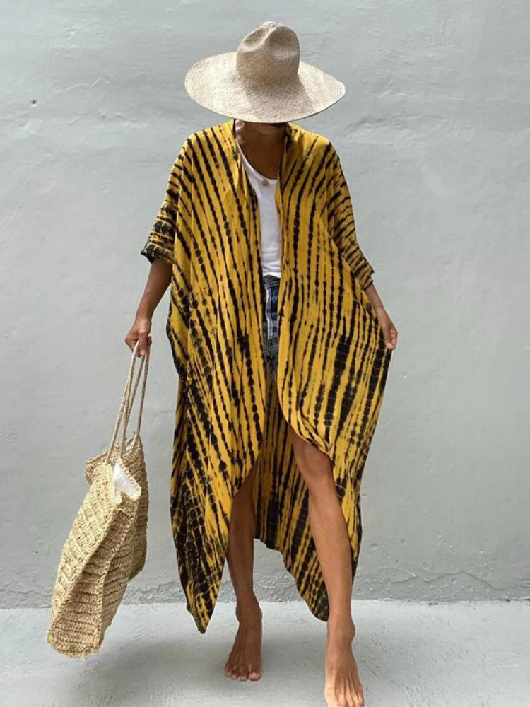 Swimwear Cover Cape Dress