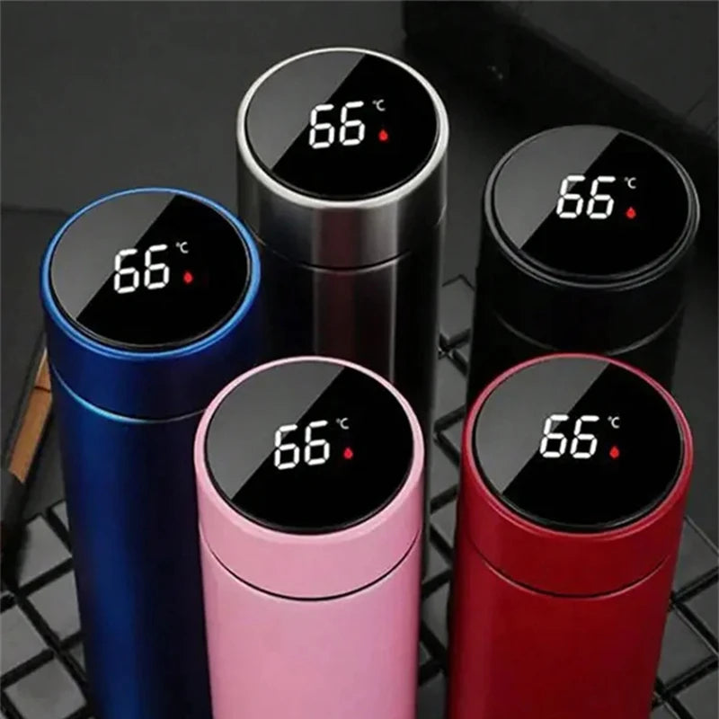 Digital Temperature Display Coffee Thermos