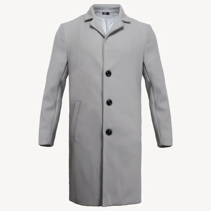 Men's Wool Streetwear Jacket