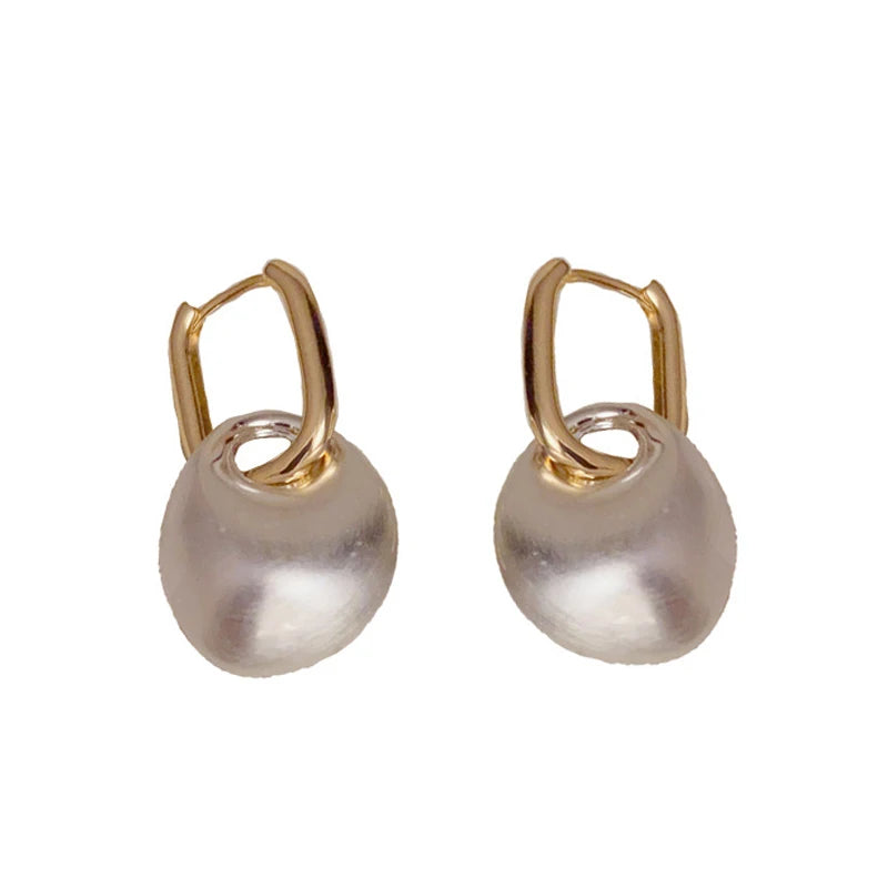 Two-Tone Copper Hoop Earrings