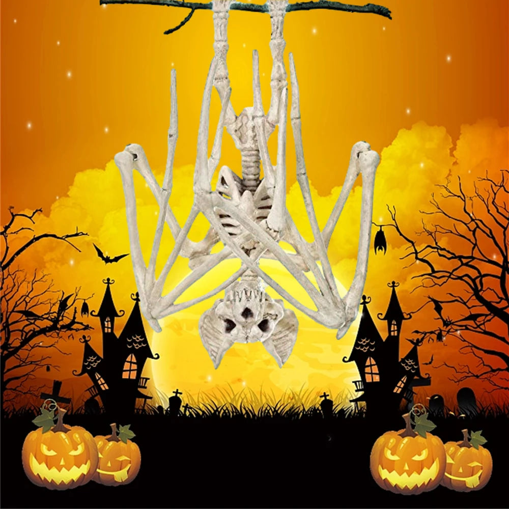 Halloween Hanging Bats Skeleton