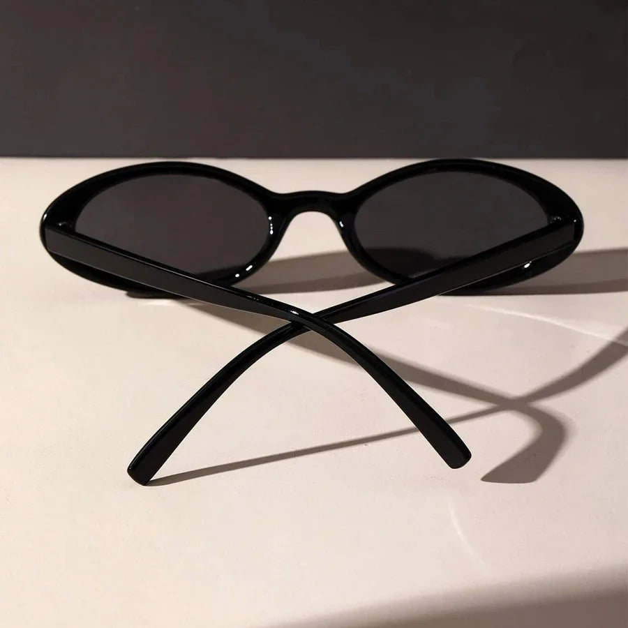Oval Brown Fashion Sunglasses