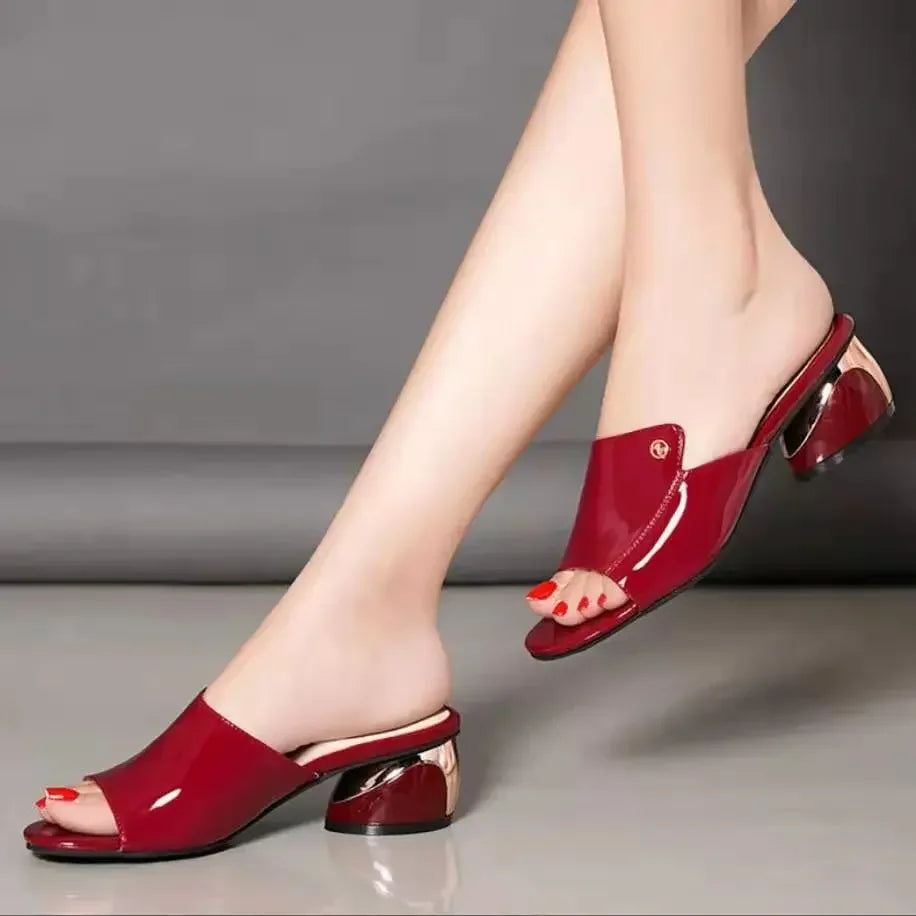 Soft Heeled Summer Sandals