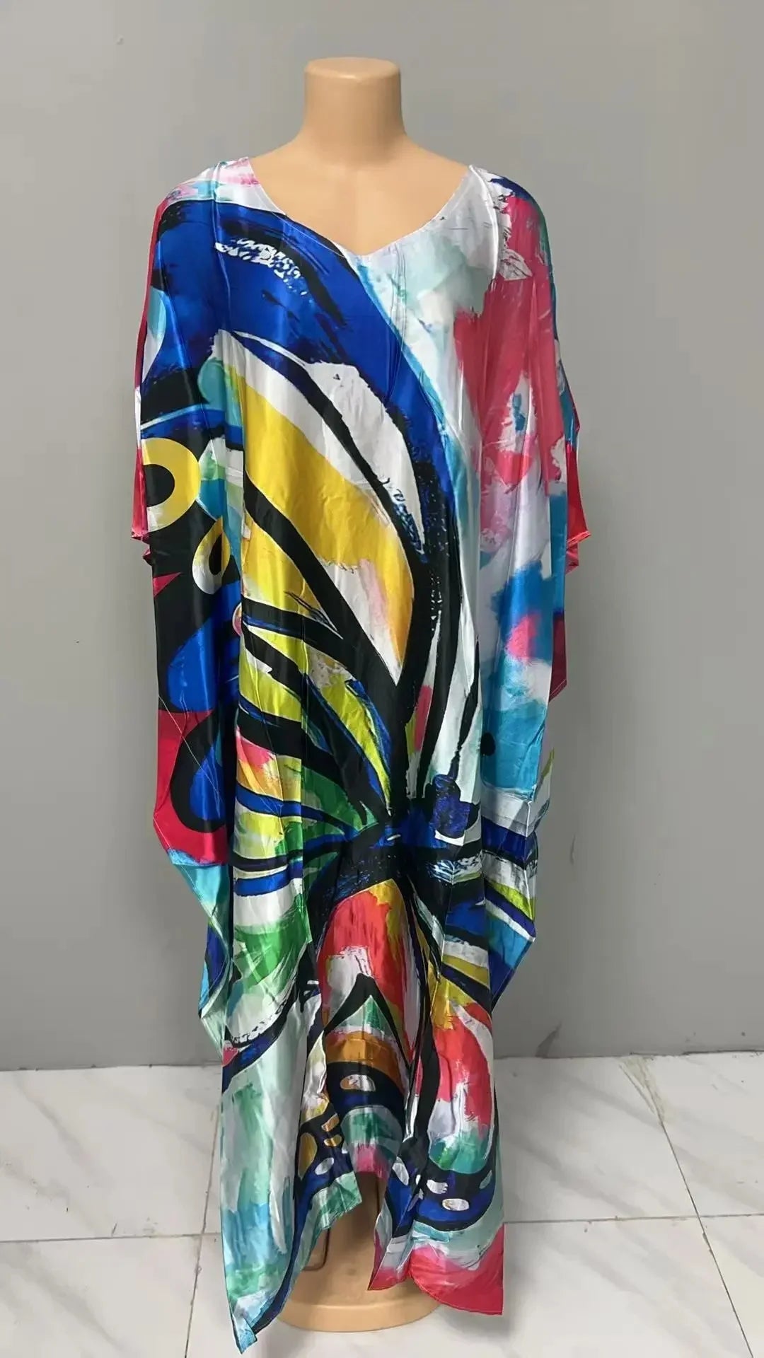 Loose Waist Long Dress