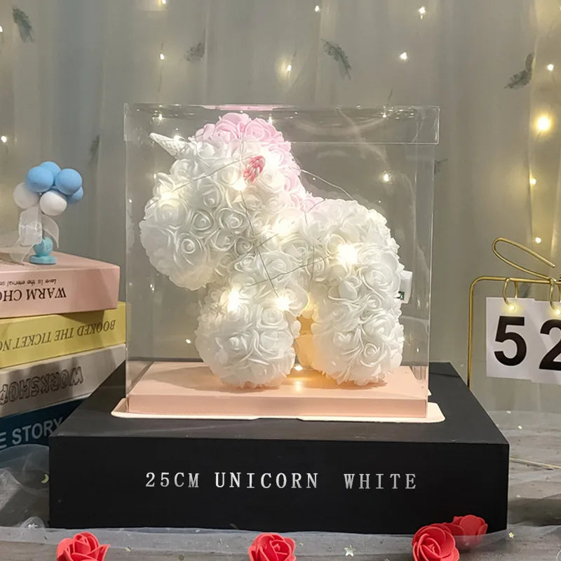 Simulated Rose Display