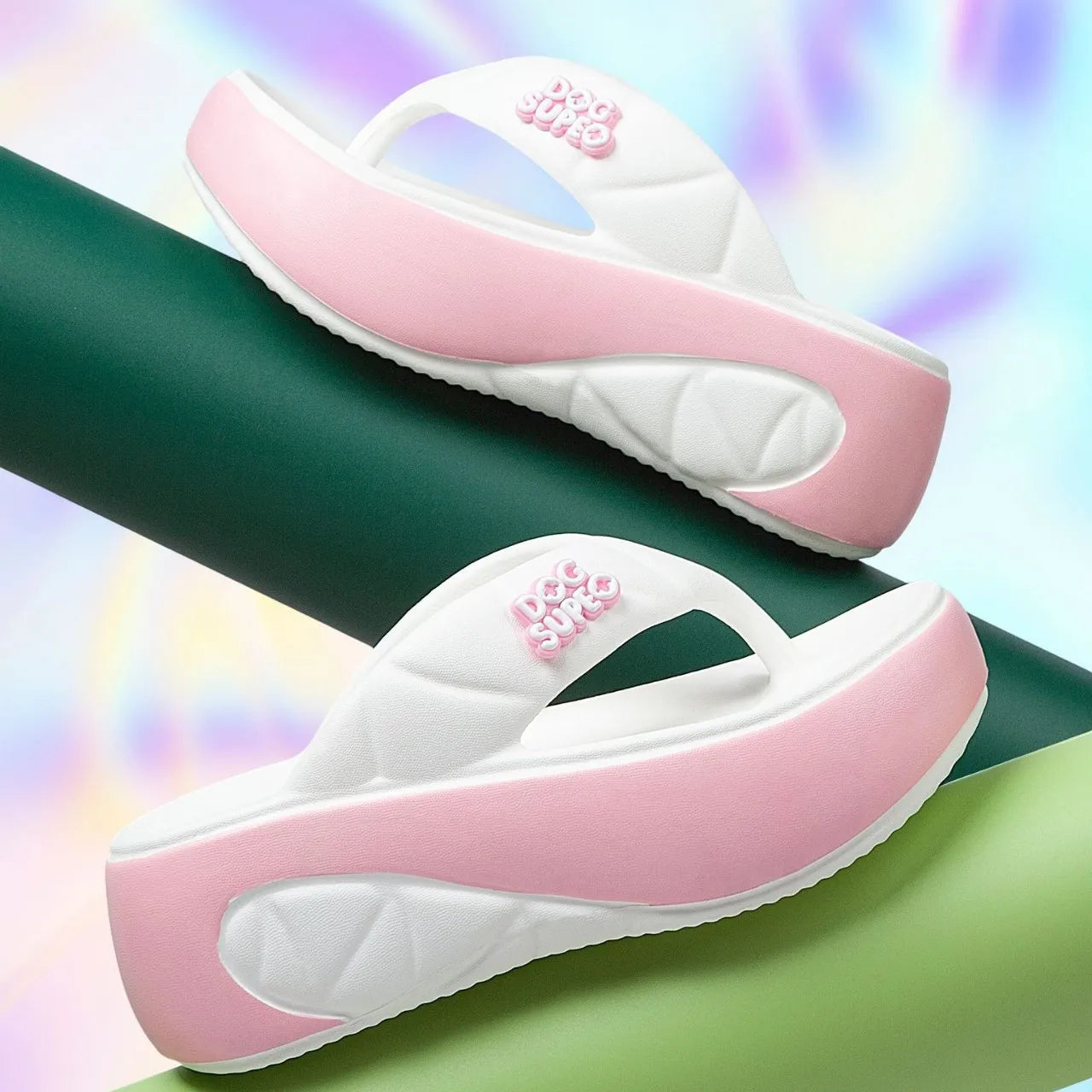 Women's Elevating Flip-Flops Sandals