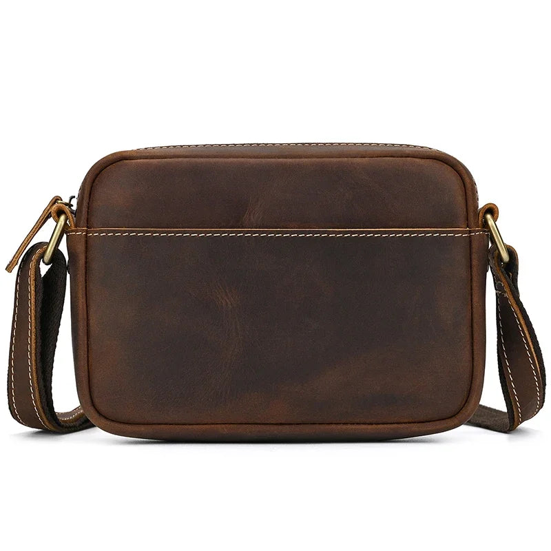 Genuine Leather Vintage Messenger Bag
