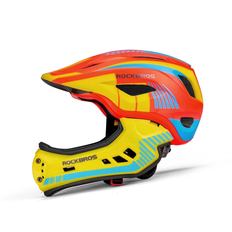 Detachable Full-Face Youth Bike Helmet