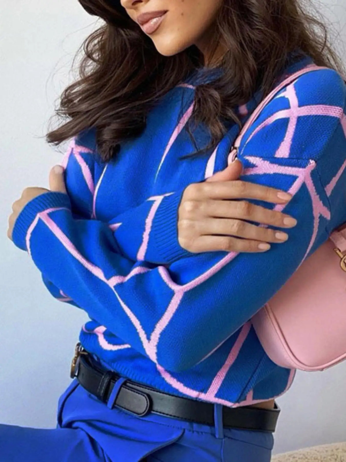 Striped Crew Neck Sweater