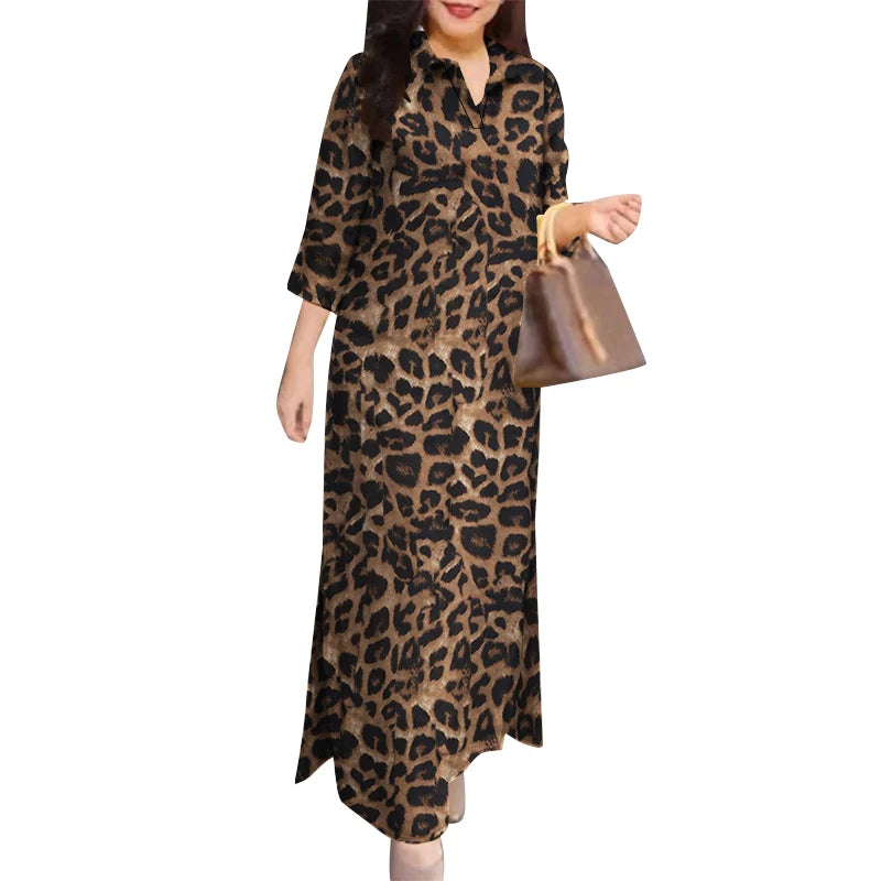 Leopard Maxi Dress