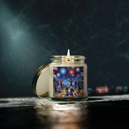 Freedom Glow: 4th of July USA Candle (4oz, 9oz)