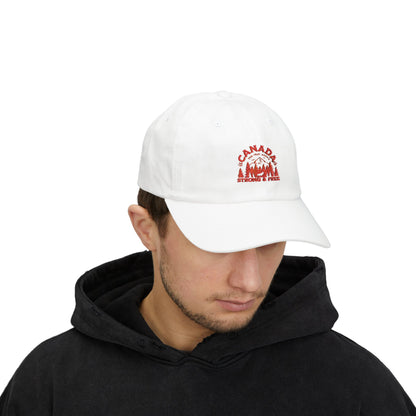 Patriotic Canada Embroidered Cap
