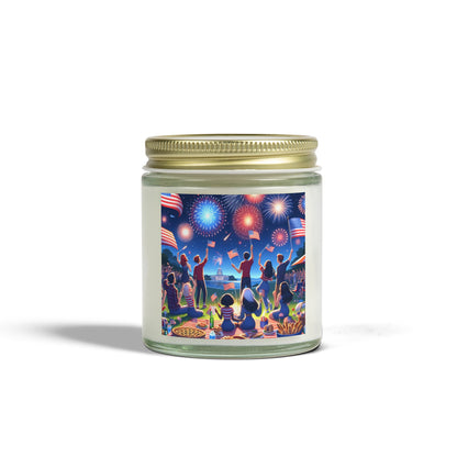 Freedom Glow: 4th of July USA Candle (4oz, 9oz)