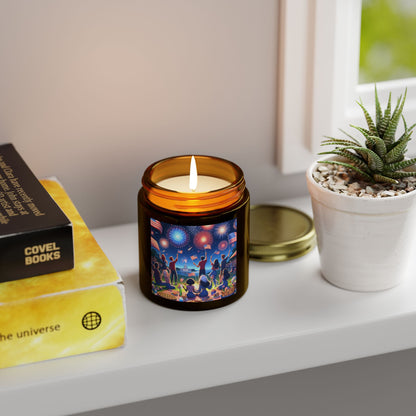 Freedom Glow: 4th of July USA Candle (4oz, 9oz)