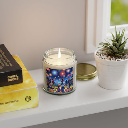 Freedom Glow: 4th of July USA Candle (4oz, 9oz)