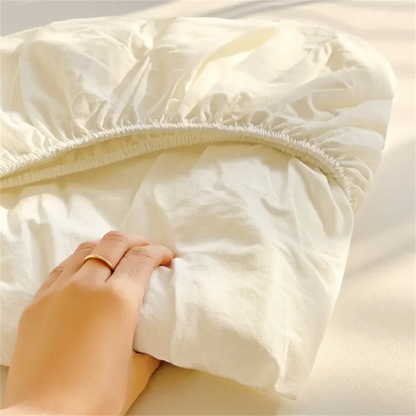Striped Fitted Bed Sheet