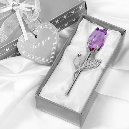 Crystal Glass Rose