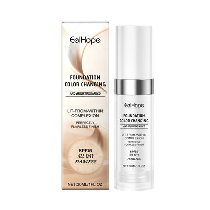Color Changing Liquid Foundation