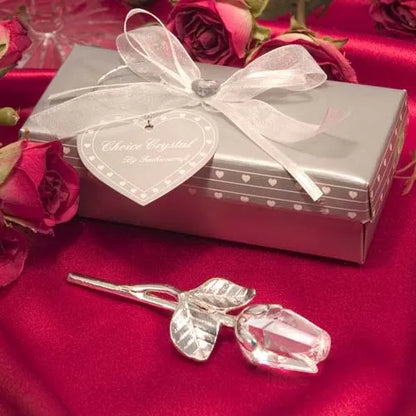Crystal Glass Rose