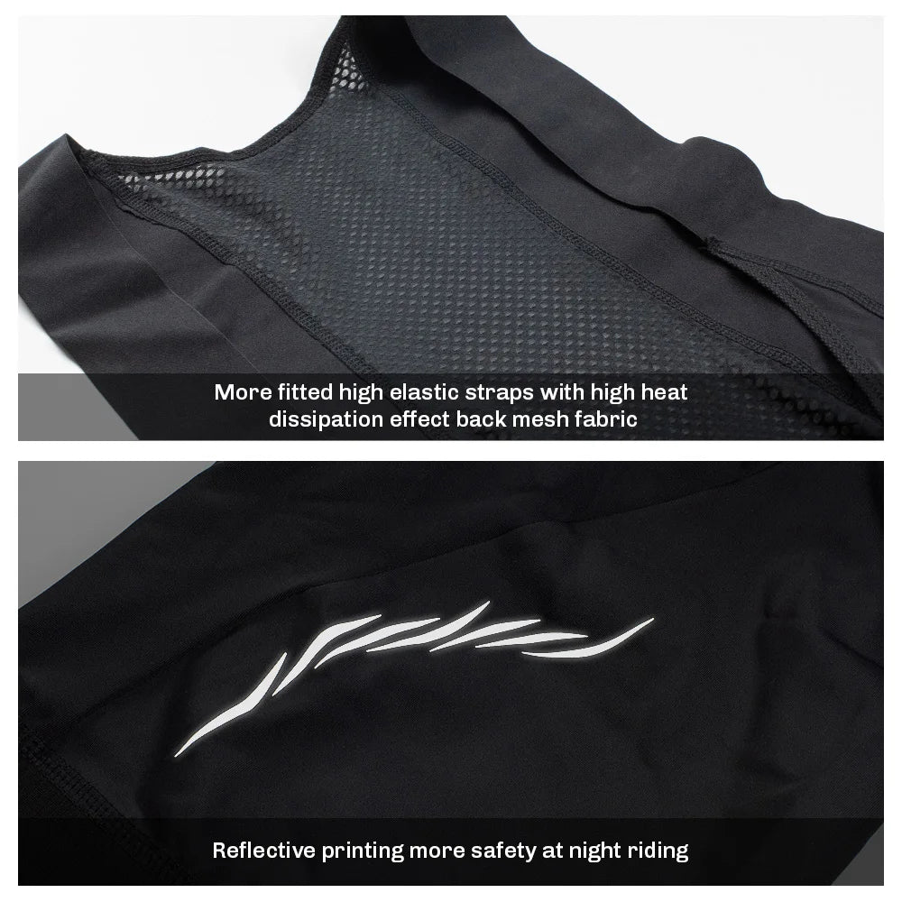 RION Padded Cycling Bib Shorts