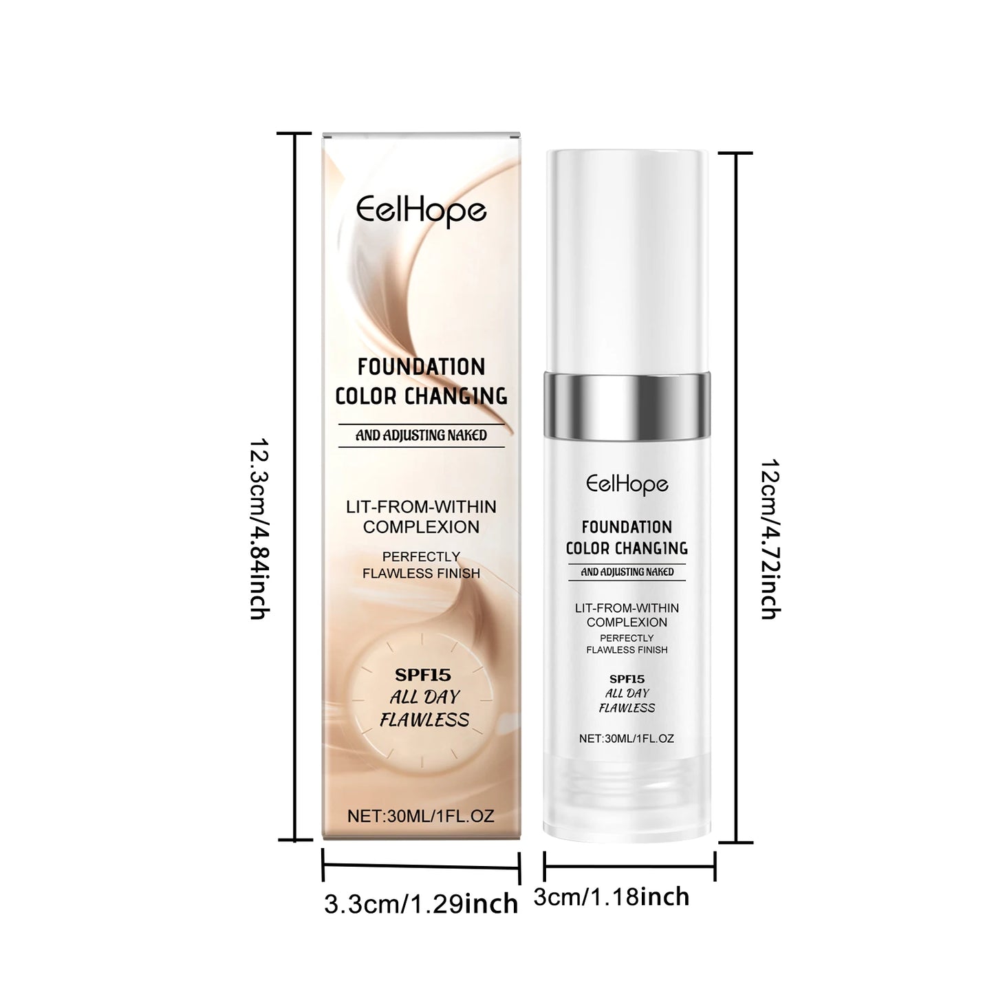 Color Changing Liquid Foundation