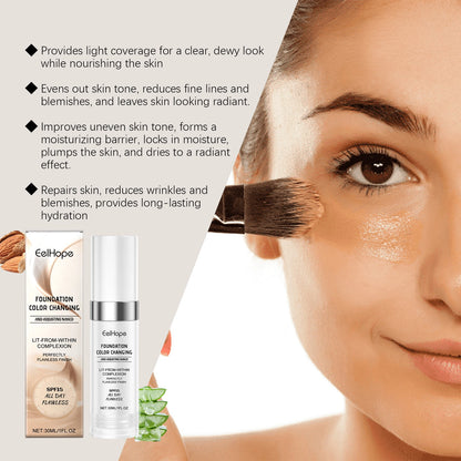 Color Changing Liquid Foundation