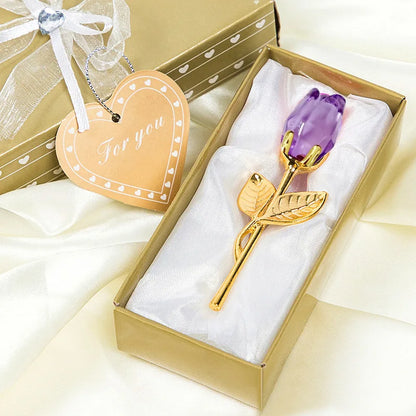 Crystal Glass Rose