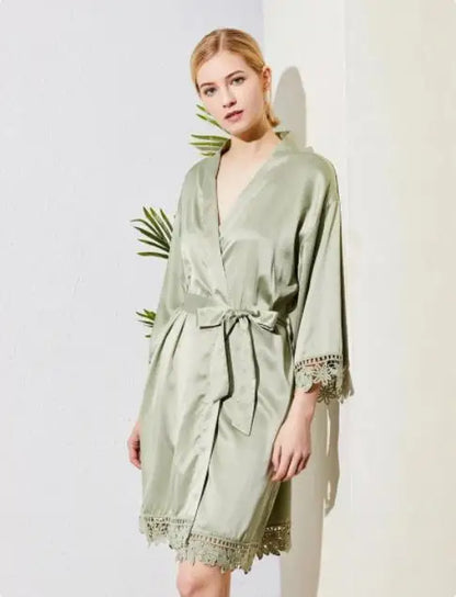 Satin Mini Luxury Robe