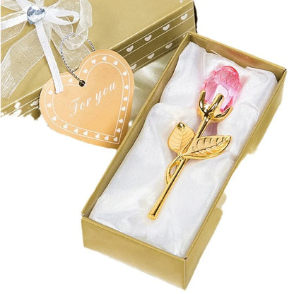 Crystal Glass Rose