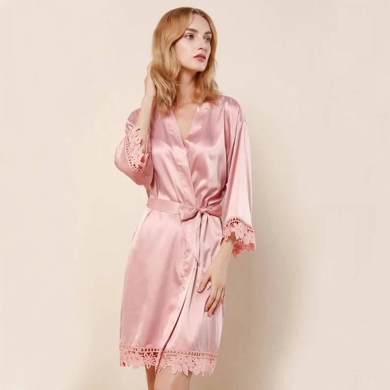 Satin Mini Luxury Robe