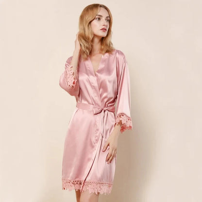Satin Mini Luxury Robe