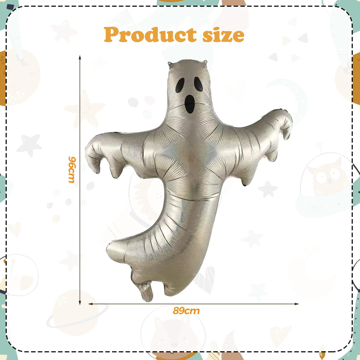 XXL Ghost Foil Balloon Set
