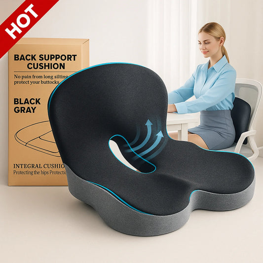 Ergonomic Memory Foam Seat Cushion