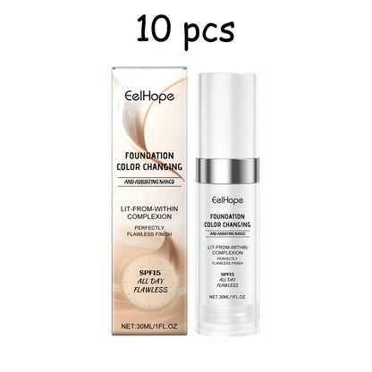 Color Changing Liquid Foundation