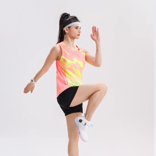 Sublimation Print Running Singlet Suit