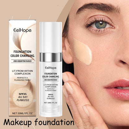 Color Changing Liquid Foundation
